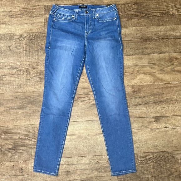 TRUE RELIGION | Jennie Curvy Mid Rise Super Skinny jeans - Picture 1 of 4